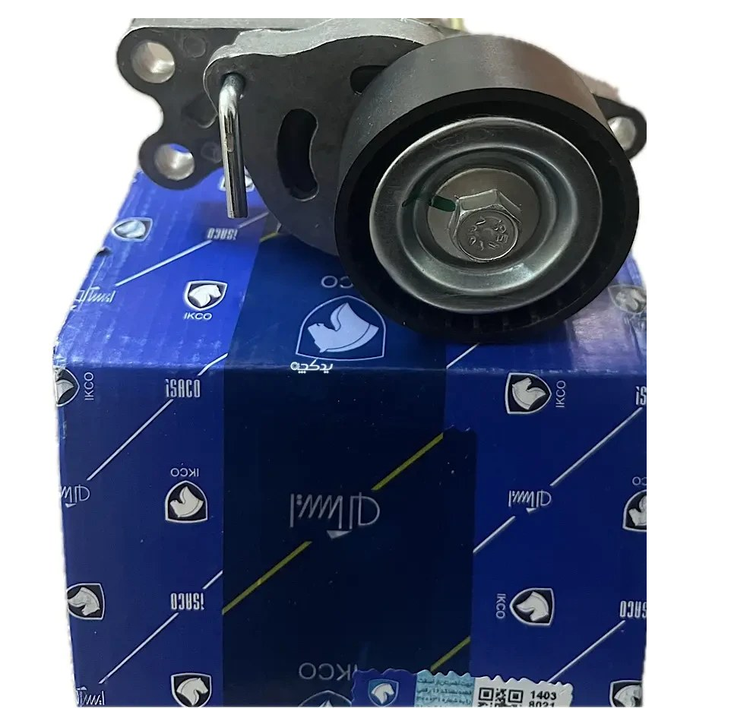 قطعه هرزگرد و سفتکن تسمه دینام ایساکو کد 1160102899 مخصوص Peugeot 206 Type 2