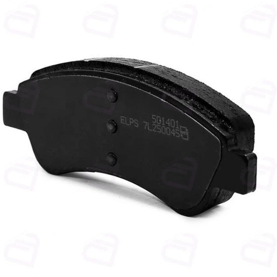قطعه یدکی لنت ترمز جلو پژو 206 تیپ 5 رانایی و 207 برند آفورتیس کد 1D3731L
